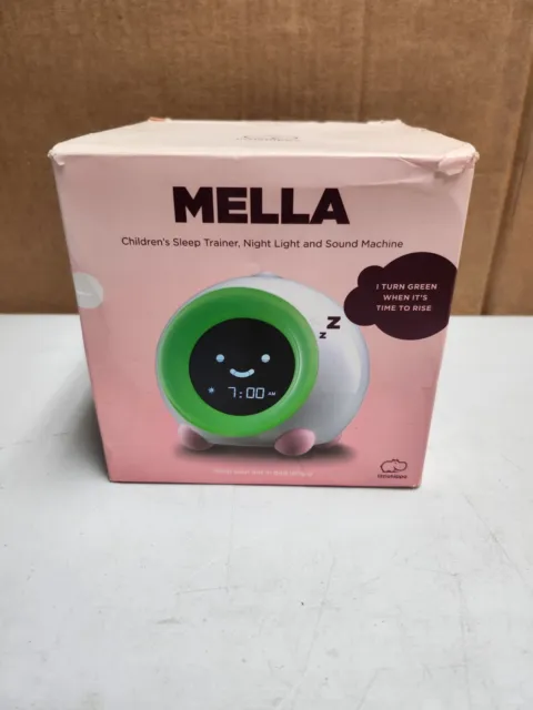 Mella Ready to Rise Children's Sleep Trainer Alarm Clock Night Light and Sounds