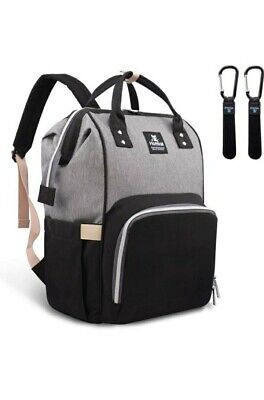 Hafmall Diaper Bag Backpack ~ Waterproof Multifunctional Large Travel Nappy Bag