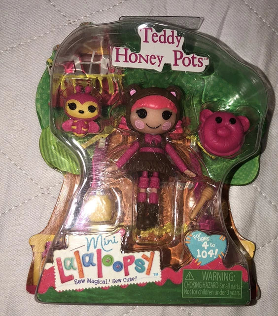 Lalaloopsy Mini Teddy Honey Pots in Sealed Box. #2 of Series 12
