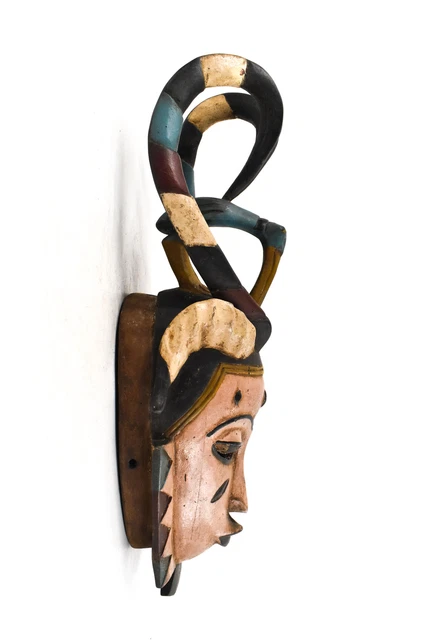 Guro Passport Mask with Bird Cote d'Ivoire African Art 3