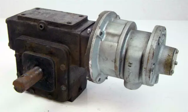 Winsmith Gear reducer 1750RPM 20:1 Ratio w/ Gast Air Motor 926MDNS41000DN