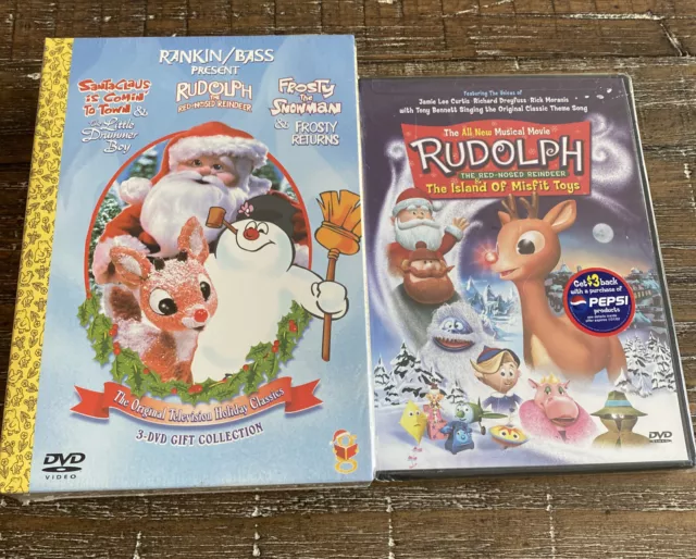 Original TV Holiday Classics Box Set + Rudolph: Island of Misfit Toys NEW DVD's!