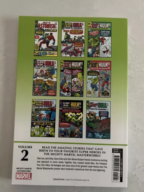 Mighty Marvel Masterworks The Incredible Hulk Volume 2 TPB 2
