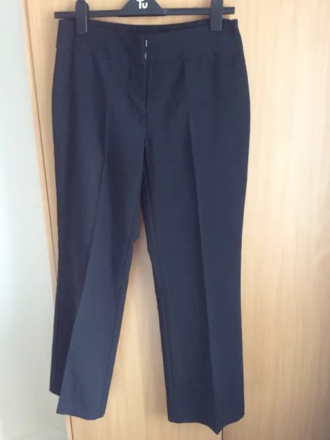 FF white and navy pinstripe trousers  Vinted