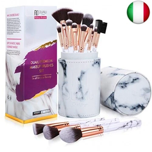 Pennelli Make Up FILY DUAIU Set di 15pcs pennelli trucco Pennelli per trucco