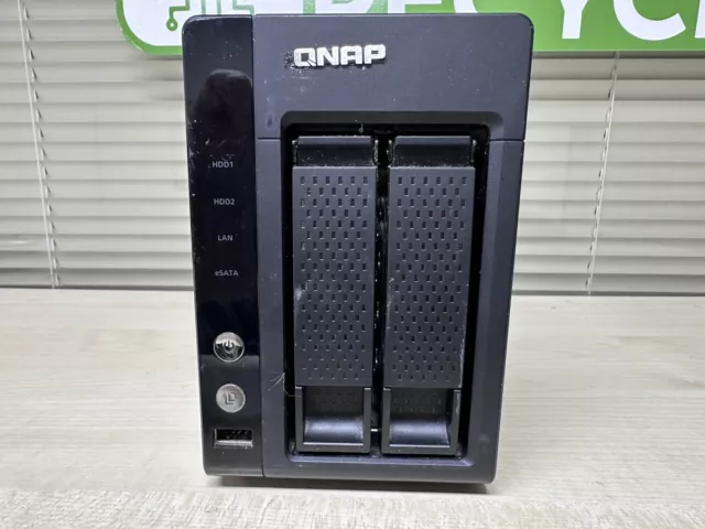 QNAP TS-221 2-BAY RAID NAS - No HDD/PSU (Casing Dents)