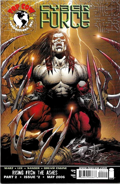Cyberforce #2 (Vol 2)  Marc Silvestri Cover B  Top Cow  Image  May 2006  N/M