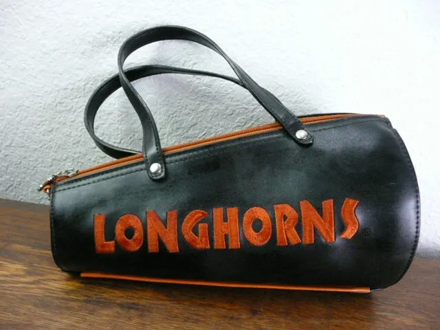 University of Texas UT Longhorns Cheerleader Megaphone Hand Bag Purse