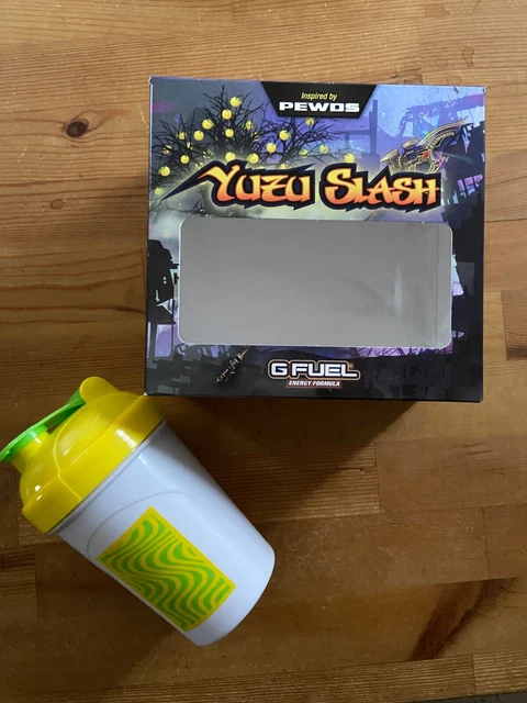 Gfuel Collectors Box Yuzu Slash - G-fuel G Fuel - ohne / without tub - Auktion