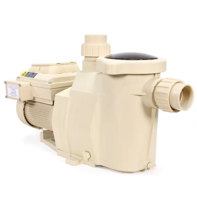 2HP High-Flo Variable Speed Swimming Pool Pump Inground 230V 1.5 / 2" Fitting