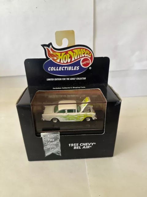 Hot Wheels Collectibles Black Box  1955 Chevy Bel Air White  Limited Edition N77