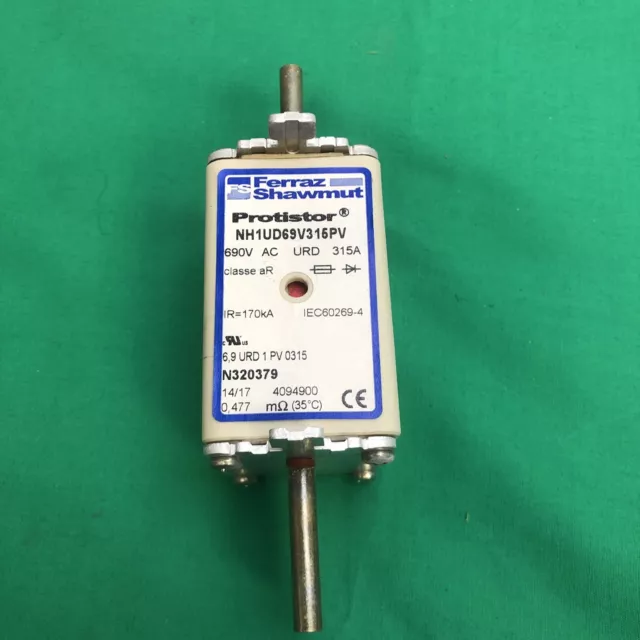 Fusible Ferraz Shawmut Protistor NH1UD69V315PV 690V 315A