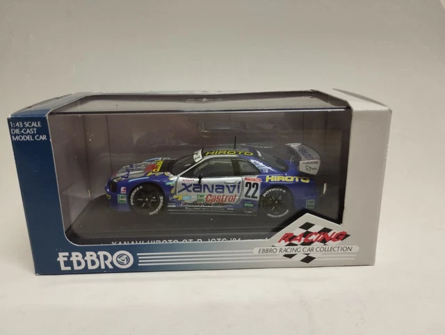 Modellino 1:43 Ebbro Nissan GT-R R32 &ndash; JGTC 1994 #24 Abitacolo Tatebayashi