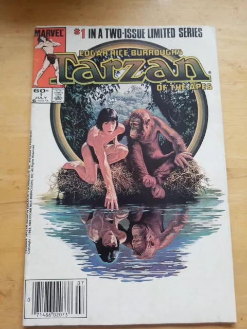 Tarzan of the Apes #1 (Jul 1984, Marvel)