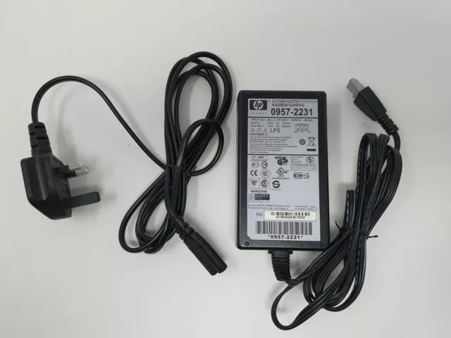 HP 0957-2231 AC Power Adapter Power Supply 32V-375mA 16V-500mA For HP Printer