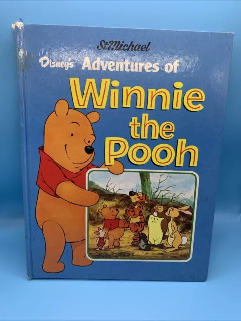 1978 Walt Disney Pooh Book Winnie The Pooh Book Vintage Disney's Hardback