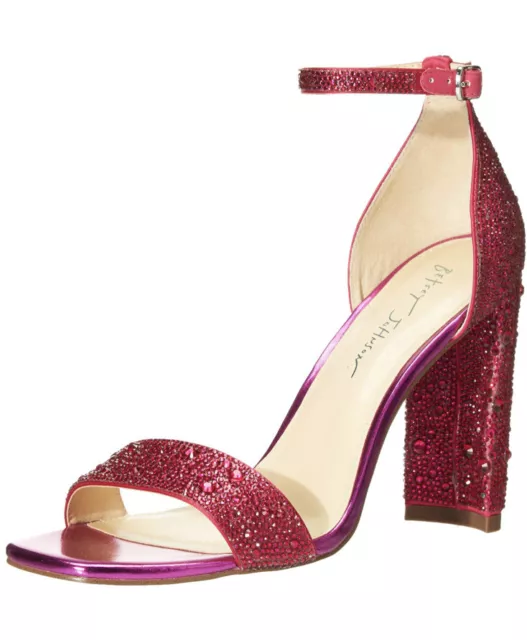 Betsey Johnson Fuchsia Rina Embellished SandalsSz 8 New 3