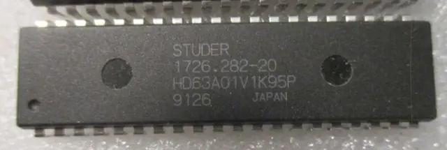 Studer/Revox IC, 1.726.282-20, HD63AO1V1K95P, 40 PIN