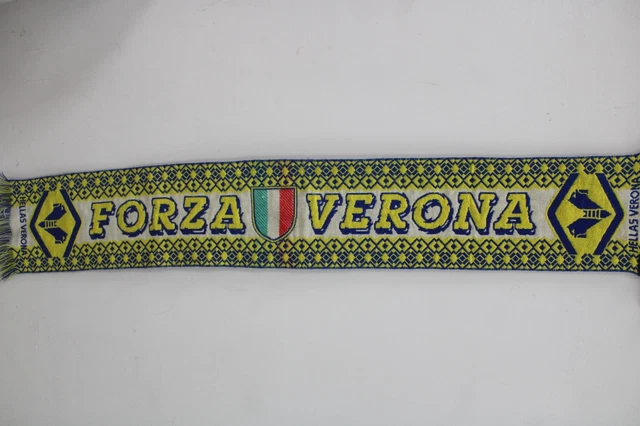 Écharpe Force Hellas Verona Scudetto Football Scarf Echarp