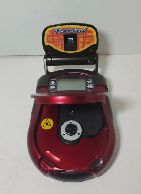 Video Now PVD Portable Player Red Hasbro VideoNow w/ Attachable/Removable Light 2
