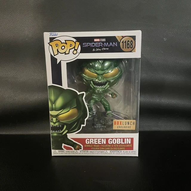 GREEN GOBLIN METALLIC Box Lunch Exclusive SpiderMan Funko POP! 1168