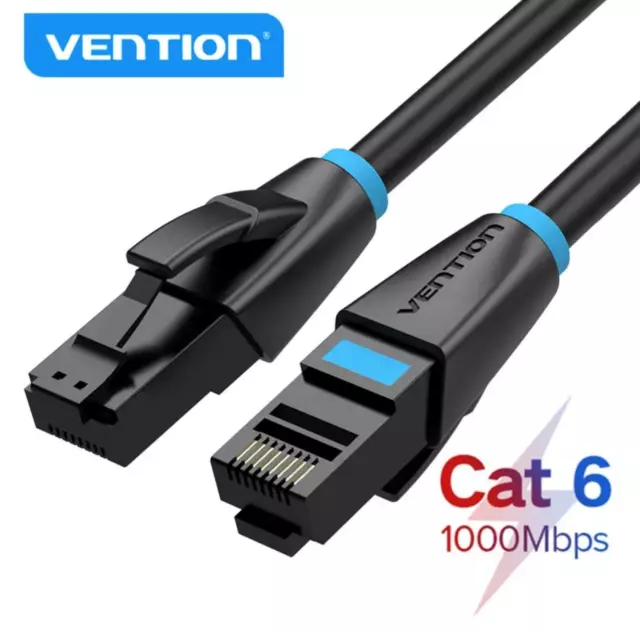 Cable reseau ethernet RJ45 CAT 6 1000mbps - 0.5, 1, 1,5 ,2, 3, 5, 8, 10, 15, 20m