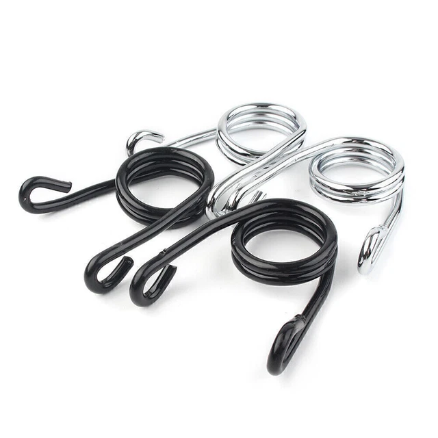 Molle Sedile Motocicletta Oro/Argento - Per Chopper E Bobber Personalizzate - Foto 10