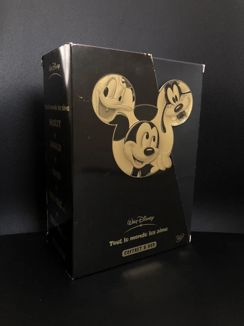 Coffret 5 DVD Tout le monde les aime Mickey Donald Dingo Tic et Tac 1 et 2 12