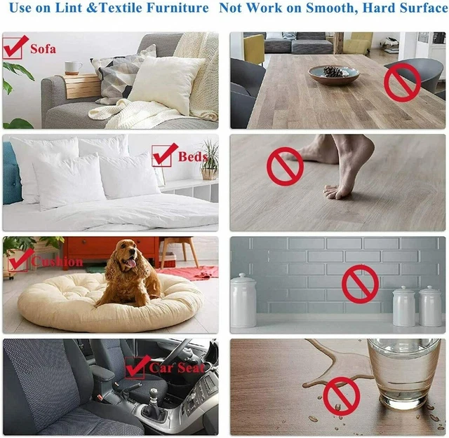 Reusable Pet Hair Lint Remover Dog Cat Hair Roller Cleaning Brush Sofa Clothes 10