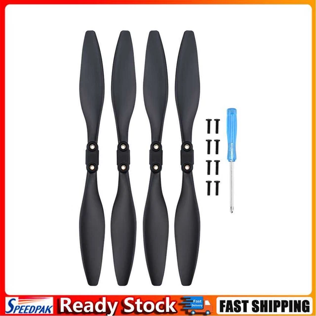 Drone Wing Fans Propeller Screw Kits for Holy Stone HS720/720E (2 Pairs)