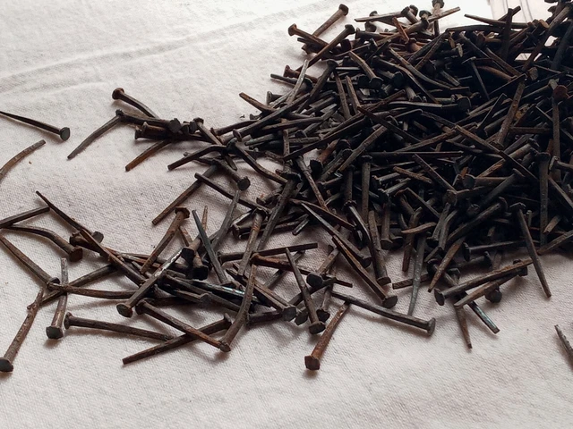 25 Pieces/ 200+ YEARS OLD! 1-1/4 (1.25) Nails 3