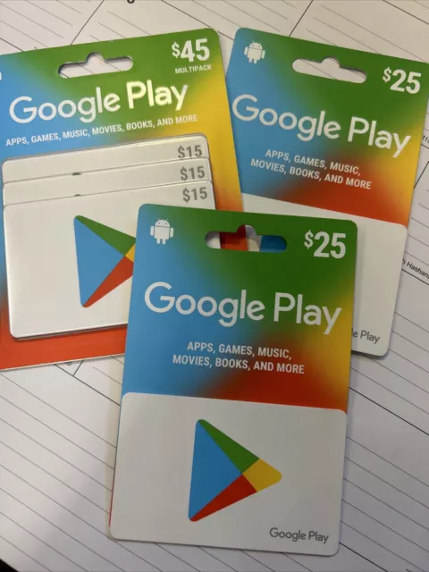 15€ Google Play Gift Card GREEK STORE ONLY. FREE SHIP ABSOLUTELY  GENUINE!!!!