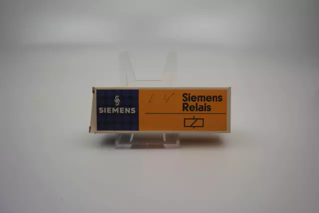 Siemens Relais - Kleinpolrelais - Fg rls 105e - V30056-K135-X1