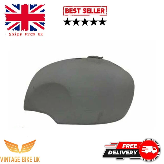 Raw Steel Petrol Tank – Fits Triumph T120 – Unpainted Finish