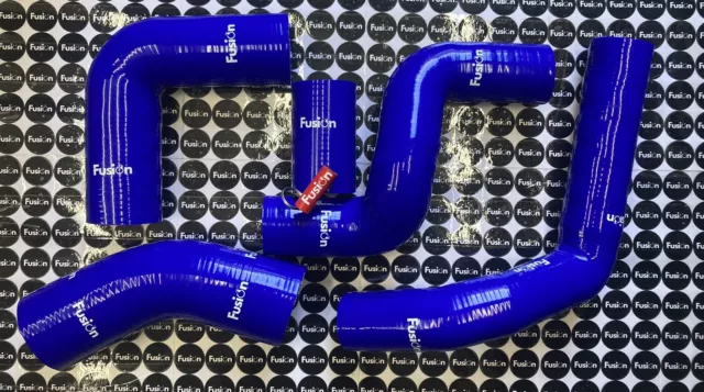 Freelander Td4 Intercooler Turbo Air Intake Silicone Full Pipe Kit Blue* (11)