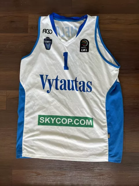 liangelo ball signed autographed lithuania jersey gelo vytautas