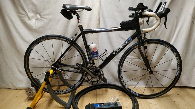 rennrad gebraucht Rahmen 53 Trenga 700€ (auf Wunsch + Rolle "Elite" 100€)