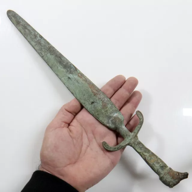 Ancient Near east-Bronze military Long dager-circa 1500-500 B.C