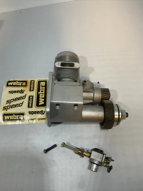 Webra Gros Moteur Ancien RC 10ccm Speed 61 Vintage Model Engine Made in