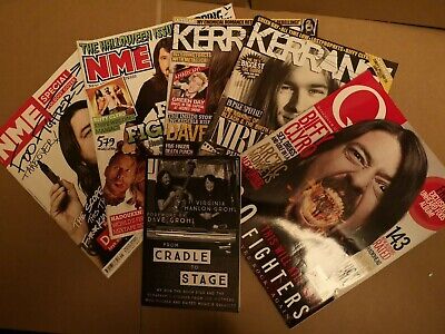 Dave Grohl Foo Fighters Nirvana Vintage Magazine collection job lot + 1 Book