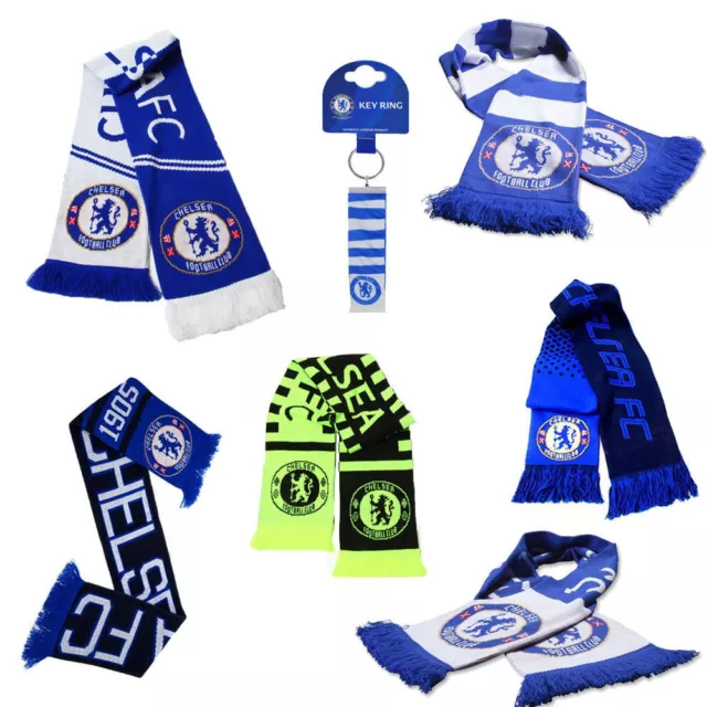 Chelsea Scarf - Supporters Soccer Club Gift Scarves - NEW Official Football Team