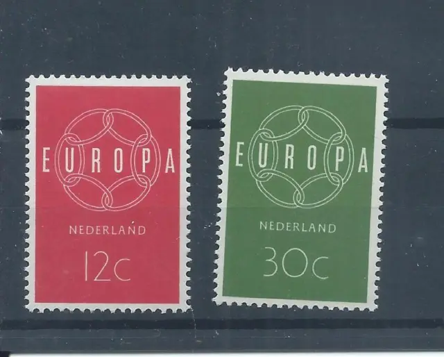 Netherlands stamps. 1959 Europa pair MNH SG 884 & 885 (AC521)
