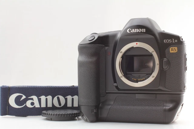 TOP MINT w/ Strap Cap 】 Canon EOS-1N RS SLR 35mm Film