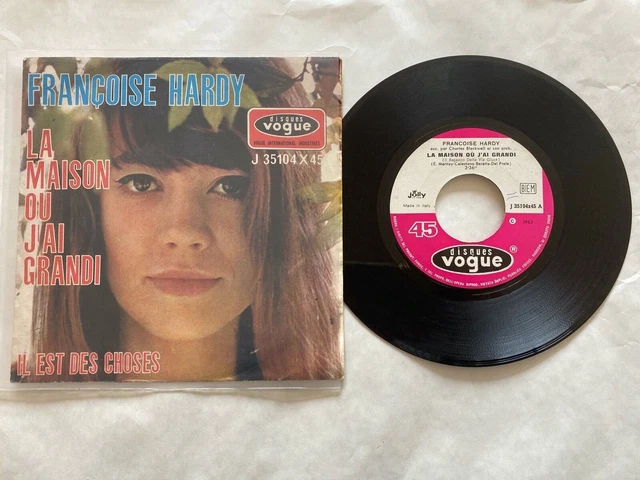 FRANCOISE HARDY LA maison où j'ai grandi italien J35104X45 EUR 20,00