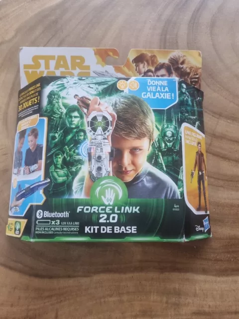 Kit Bluetooth Star Wars E0322 / Force Link 2.0 Bracelet + Han Solo Disney Hasbro