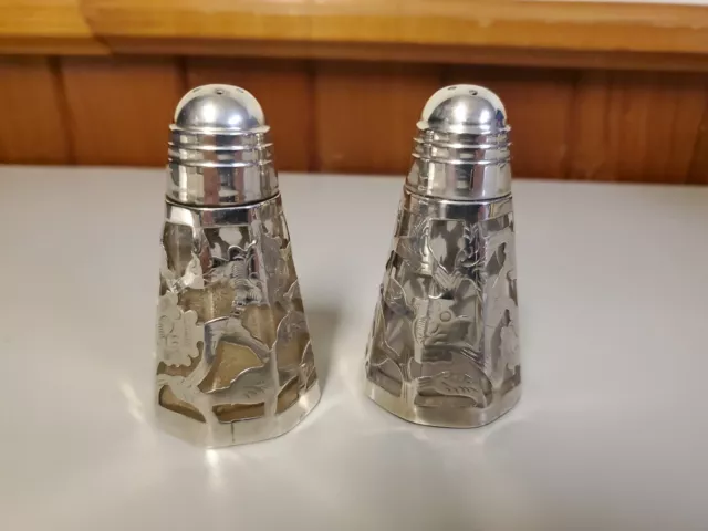 Sterling Silver Salt And Pepper Shakers
