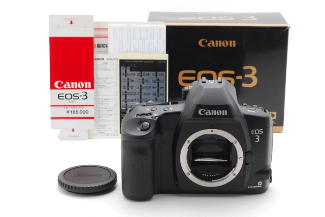 [A Top Mint] Canon EOS-3 EOS 3 35mm SLR Film Camera Body w/ Box From JAPAN 8688