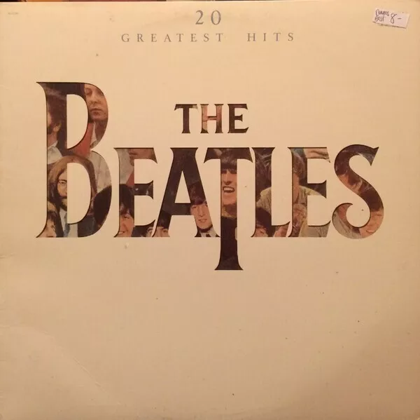 LP The Beatles 20 Greatest Hits US PURPLE LABELS NEAR MINT Capitol Records