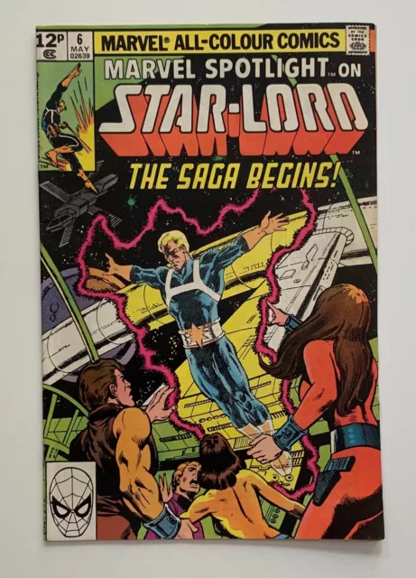 Marvel Spotlight #6 Star-Lord Saga begins (Marvel 1980) FN Bronze Age issue.