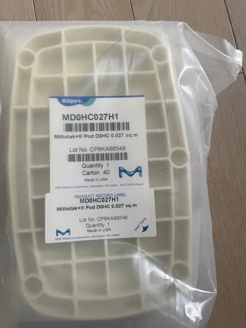 Millipore MD0HC027H1  Millistak+  Pod   Filter format DOHC 0.027 sq. m